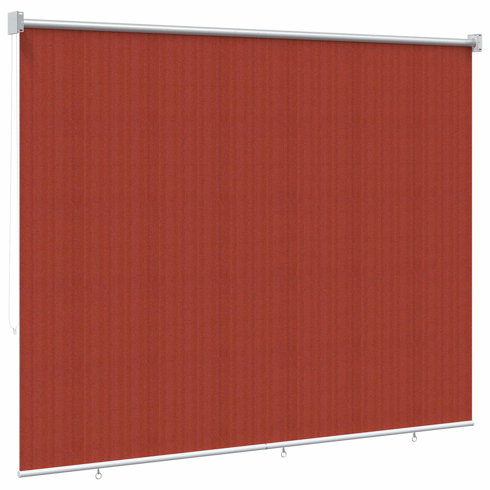 vidaXL Outdoor Roller Blind 90% UV Block Terracota 140 x 140 cm HDPE 5