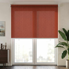 vidaXL Outdoor Roller Blind 90% UV Block Terracota 120 x 230 cm HDPE 3