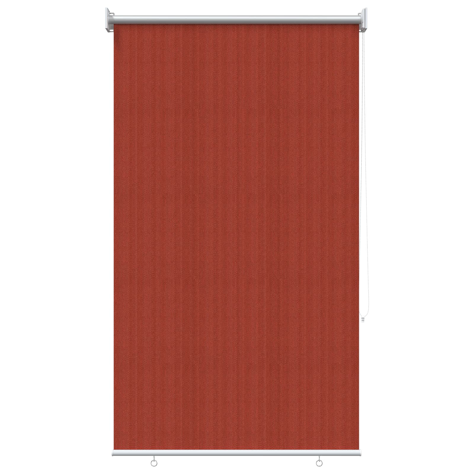 vidaXL Outdoor Roller Blind 90% UV Block Terracota 120 x 230 cm HDPE 2