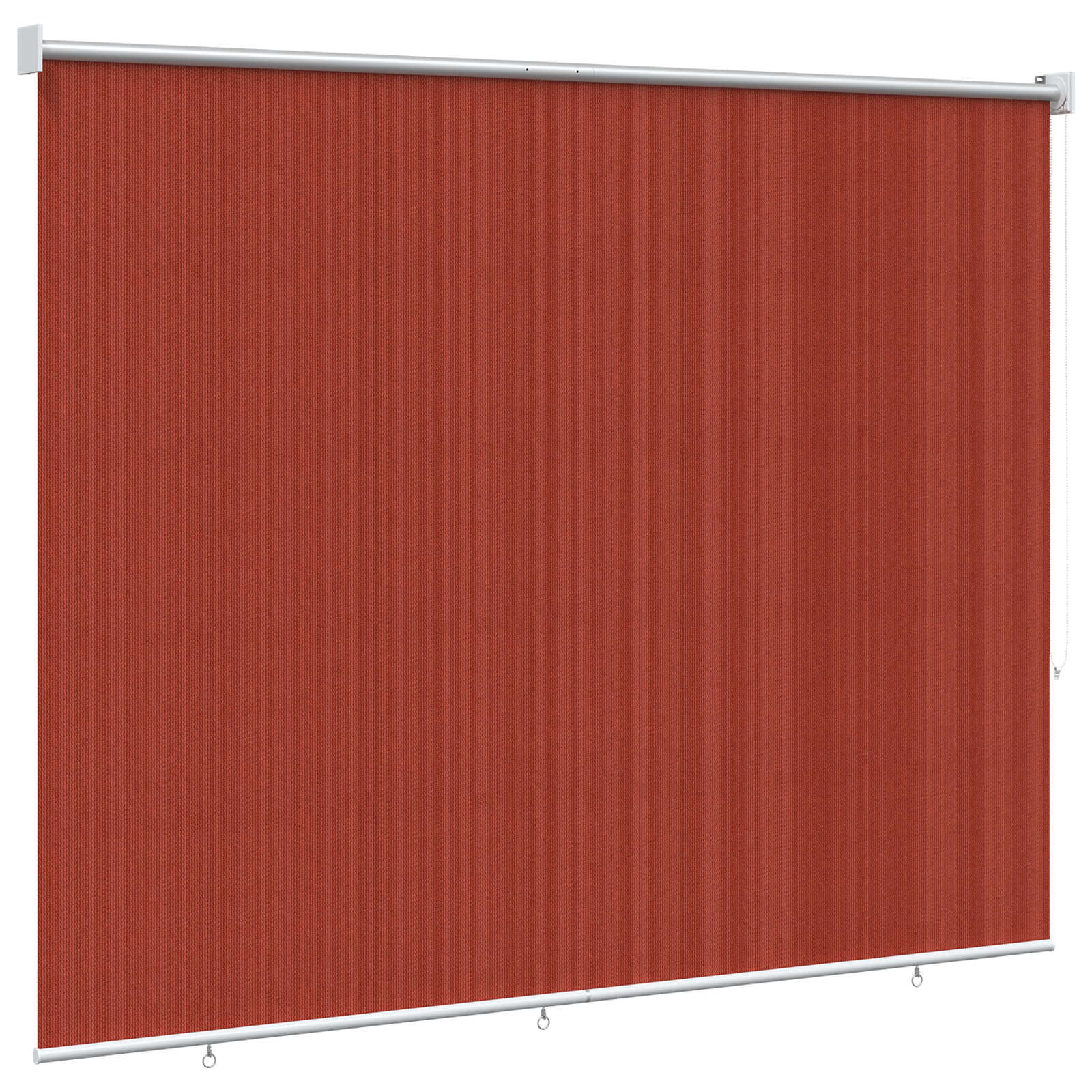 vidaXL Outdoor Roller Blind 90% UV Block Terracota 160 x 230 cm HDPE 4