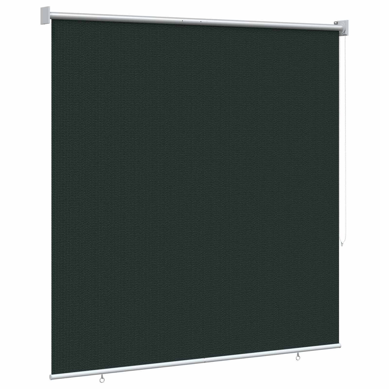 vidaXL Outdoor Roller Blind 90% UV Block Dark Green 160 x 230 cm HDPE 4