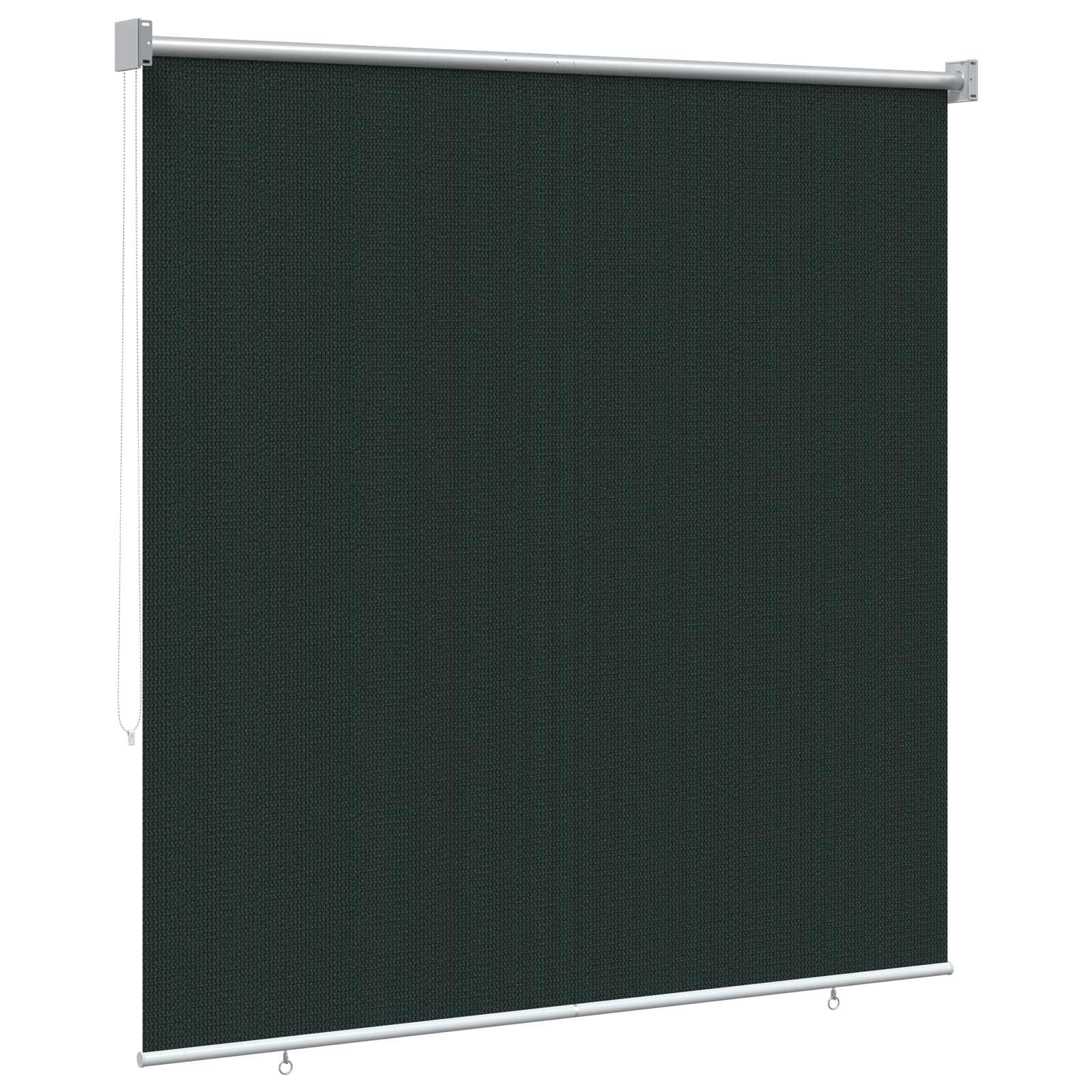 vidaXL Outdoor Roller Blind 90% UV Block Dark Green 160 x 230 cm HDPE 5