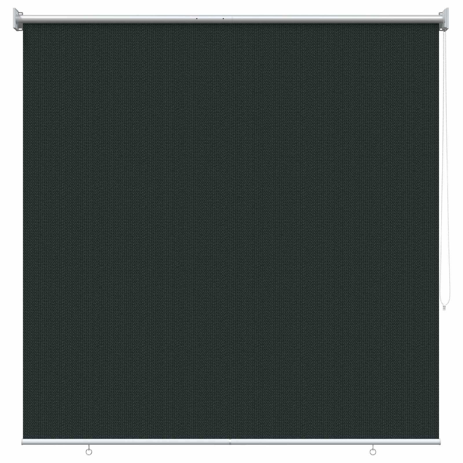 vidaXL Outdoor Roller Blind 90% UV Block Dark Green 160 x 230 cm HDPE 2