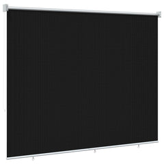 vidaXL Outdoor Roller Blind 90% UV Block Black 200 x 140 cm HDPE 5