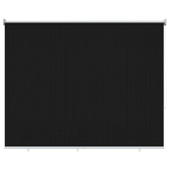 vidaXL Outdoor Roller Blind 90% UV Block Black 200 x 140 cm HDPE 2
