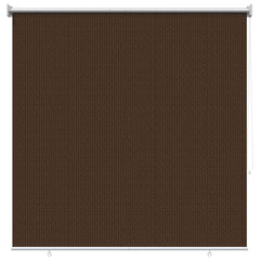 vidaXL Outdoor Roller Blind 90% UV Block Brown 120 x 230 cm HDPE 2