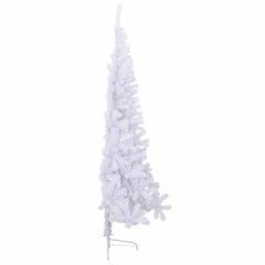 vidaXL Artificial Christmas Tree with Stand White 240 cm PVC and Steel 6