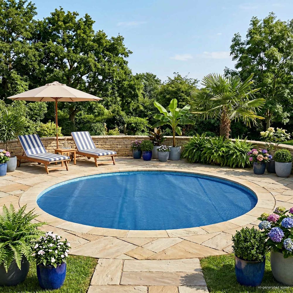 Solar Pool Cover Round