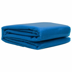 vidaXL Solar Pool Cover Heavy Quality Ø 455 cm 200 μm Round PE Blue 2