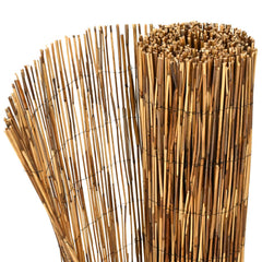 vidaXL Garden Fence Carbonized 600 x 90 cm Reed 6