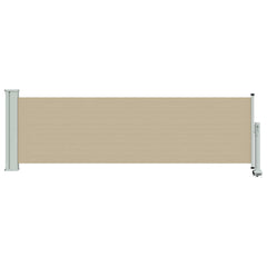 vidaXL Side Awning 80 x 300 cm 100% polyester iron steel Rectangular 2