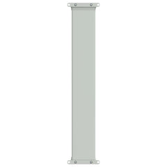 vidaXL Side Awning 80 x 300 cm 100% polyester iron steel Rectangular 4