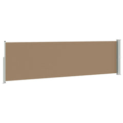 vidaXL Retractable Side Awning 160 x 600 cm Polyester Rectangular 4