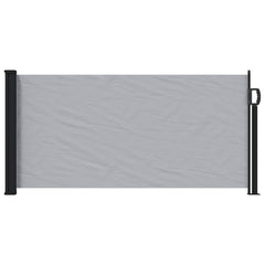 Retractable Side Awning 100x500 cm Drop 500 cm Width 100 cm Grey