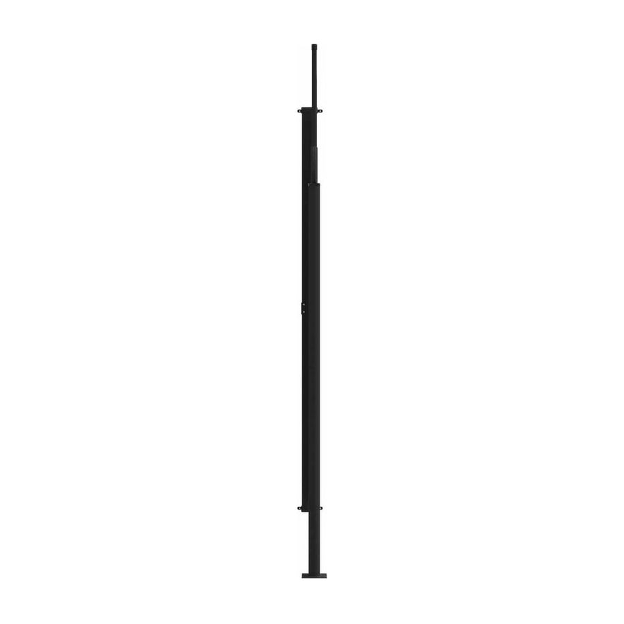 vidaXL Retractable Side Awning 500 x 220 cm Polyester Rectangular Grey 3