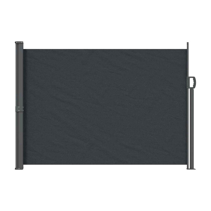 vidaXL Retractable Side Awning 120 x 300 cm 100% polyester iron steel 1