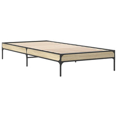 Bed Frame without Mattress Height 30 cm Length 200 cm Sonoma Oak 80 cm