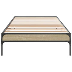 Bed Frame without Mattress Height 30 cm Length 200 cm Sonoma Oak 80 cm