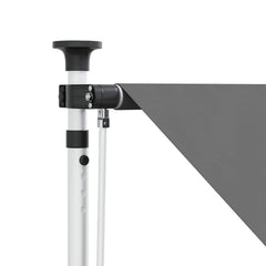 vidaXL Manual Retractable Awning 180 g / m² Polyester with PU Coated 3