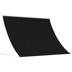 vidaXL Awning Black 300 x 150 cm 180 g / m² Polyester with PU Coated 2