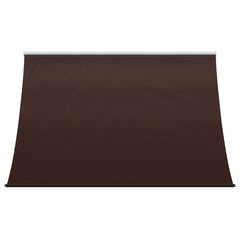 vidaXL Awning Brown 400 x 150 cm 180 g / m² Polyester with PU Coated 3