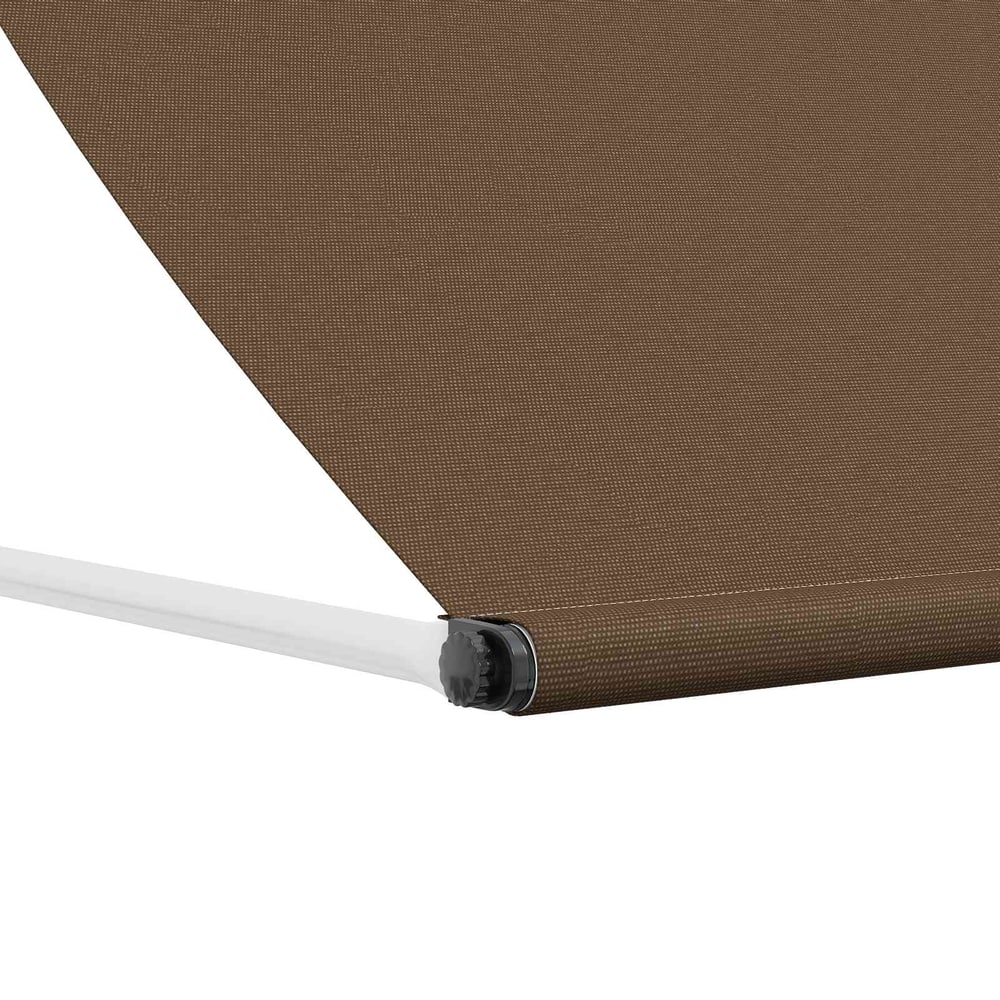 Retractable Awning 150 x 150 cm Taupe