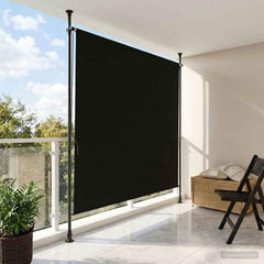 Outdoor Roller Blind 100 x 270 cm Black