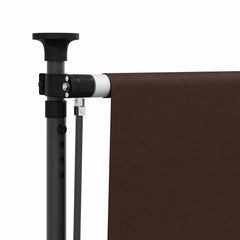 vidaXL Outdoor Roller Blind Brown 150 x 270 cm 4