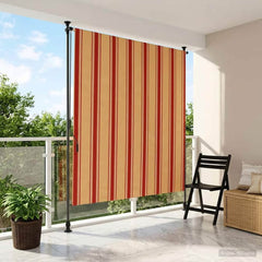 Outdoor Roller Blind 100 x 270 cm Multicolour