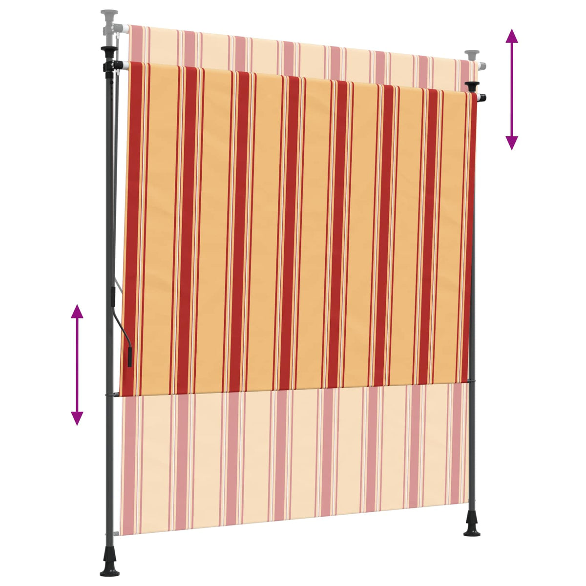 Outdoor Roller Blind 200 x 270 cm Multicolour