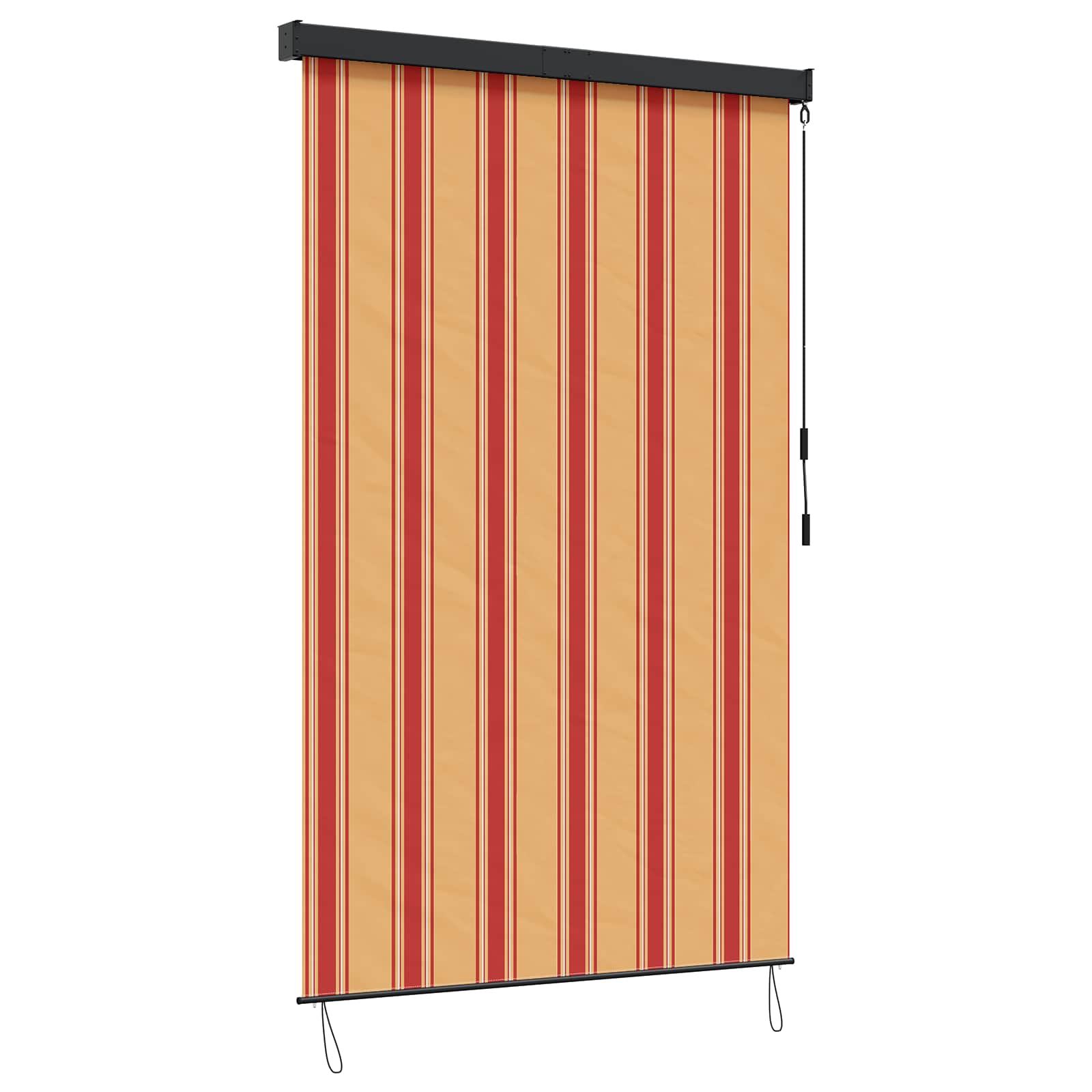 vidaXL Roller Blind Multicolour 60 x 250 cm Fabric and Aluminum 1