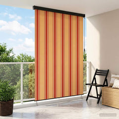 Outdoor Roller Blind 120 x 250 cm Multicolour
