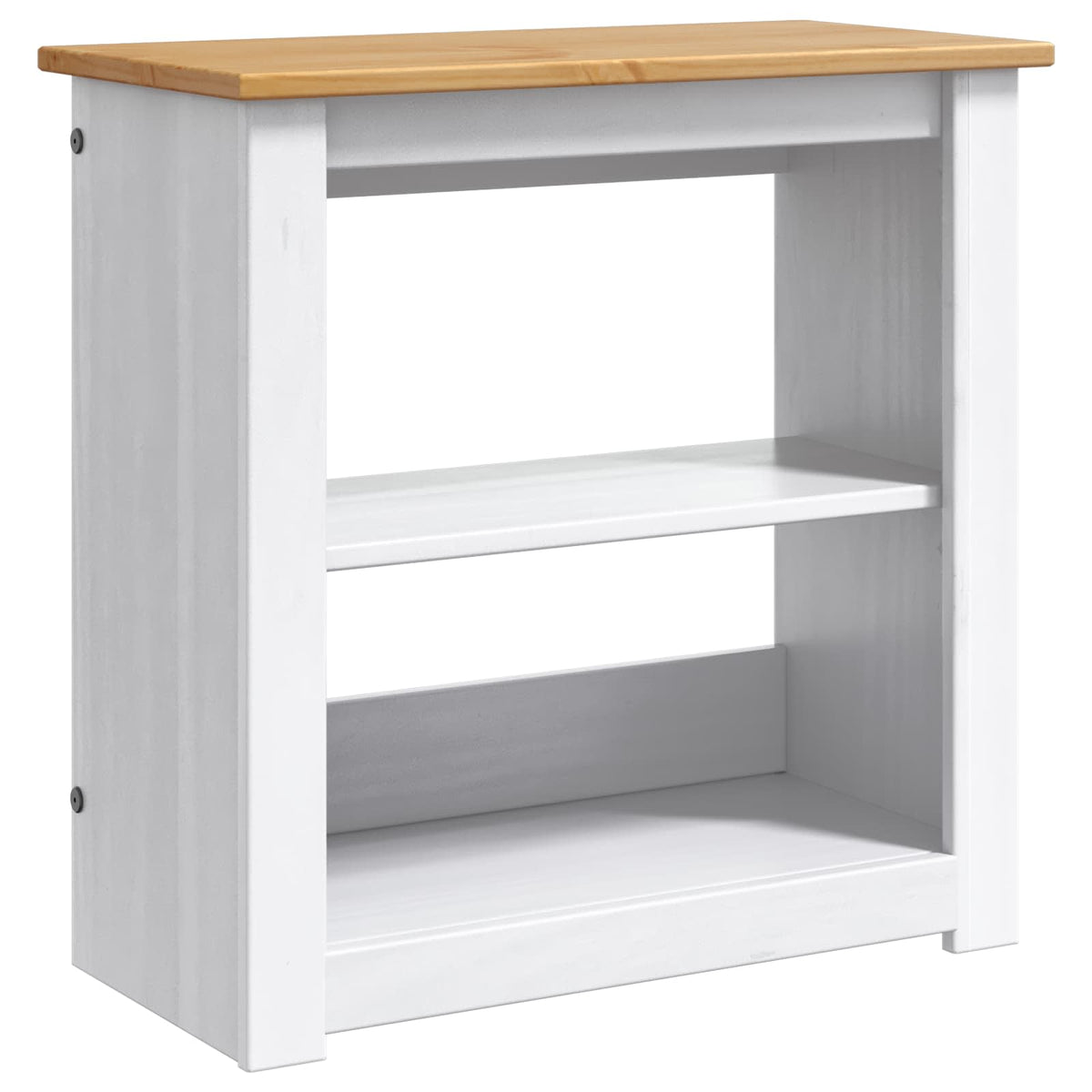 Aquarium Stand PANAMA 60 x 30 x 60 cm 150 kg White and brown