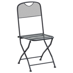 Garden Dining Set 7 pcs Anthracite 212 x 90 x 76 cm 6-Seater