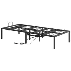 Electric Adjustable Bed Frame Black 200 x 70 x 33.5 cm Steel 80 x 200 cm