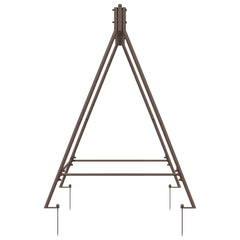 Swing Frame 113 x 121.5 x 168 cm Steel Antique brown