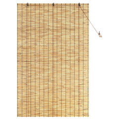 vidaXL Roller Blind Natural 140 x 220 cm Reed 3