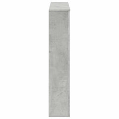 vidaXL Fireplace Surround Concrete Grey 100 x 20 x 100 cm 5