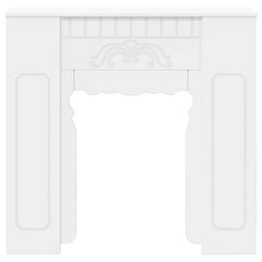 Fireplace Surround 93 x 20 x 89 cm Engineered Wood White