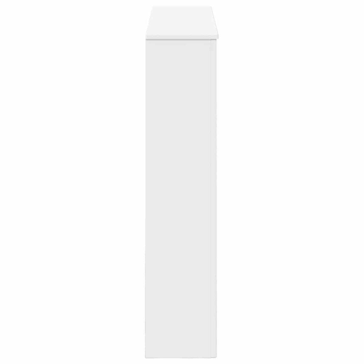 Fireplace Surround 93 x 20 x 89 cm Engineered Wood White