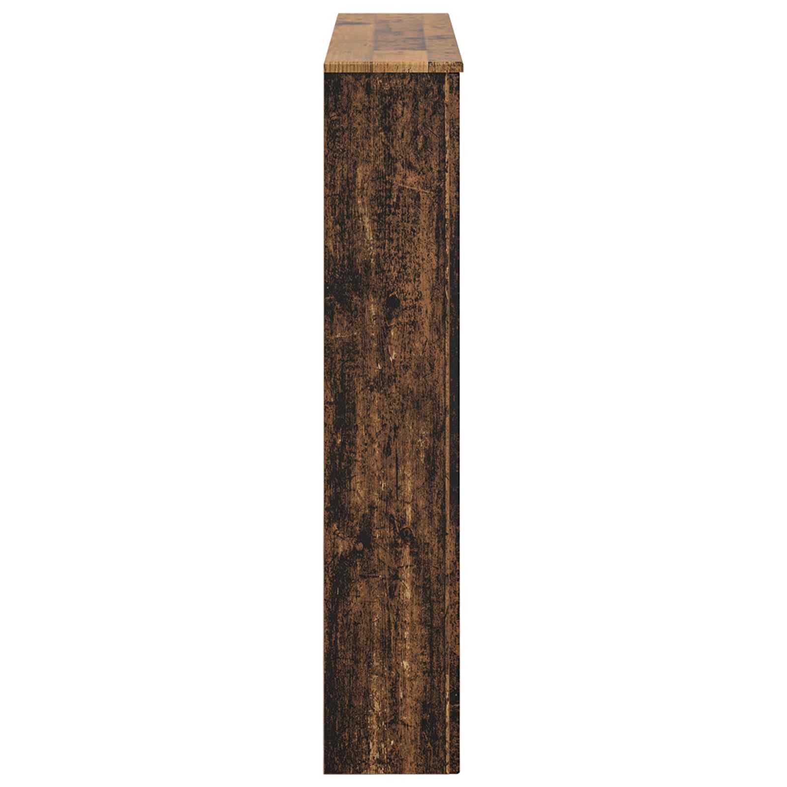 vidaXL Fireplace Surround Old Wood 102 x 20 x 102 cm Engineered Wood 5