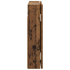 vidaXL Dartboard Cabinet Old Wood 56 x 12 x 53.5 cm Engineered Wood 6