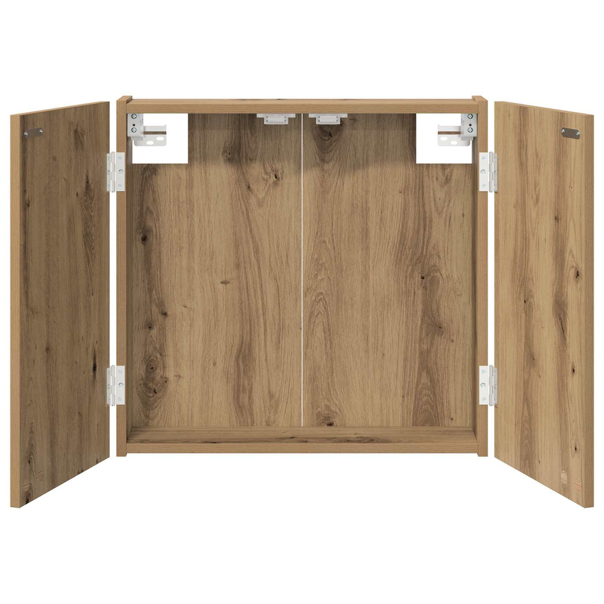 Dartboard Cabinet Artisan Oak Engineered Wood, image 2
