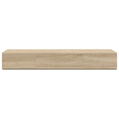 vidaXL Studio Desk Sonoma Oak 152 x 40 x 19.5 cm Engineered Wood 5