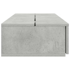 vidaXL Studio Desk Concrete Grey 152 x 40 x 19.5 cm Engineered Wood 6