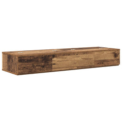 vidaXL Studio Desk Oak Wood 152 x 40 x 19.5 cm Engineered Wood 2