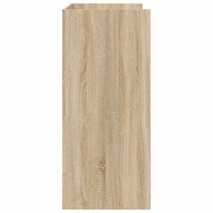 vidaXL DJ Table Sonoma Oak 102 x 45 x 102 cm Engineered Wood 5