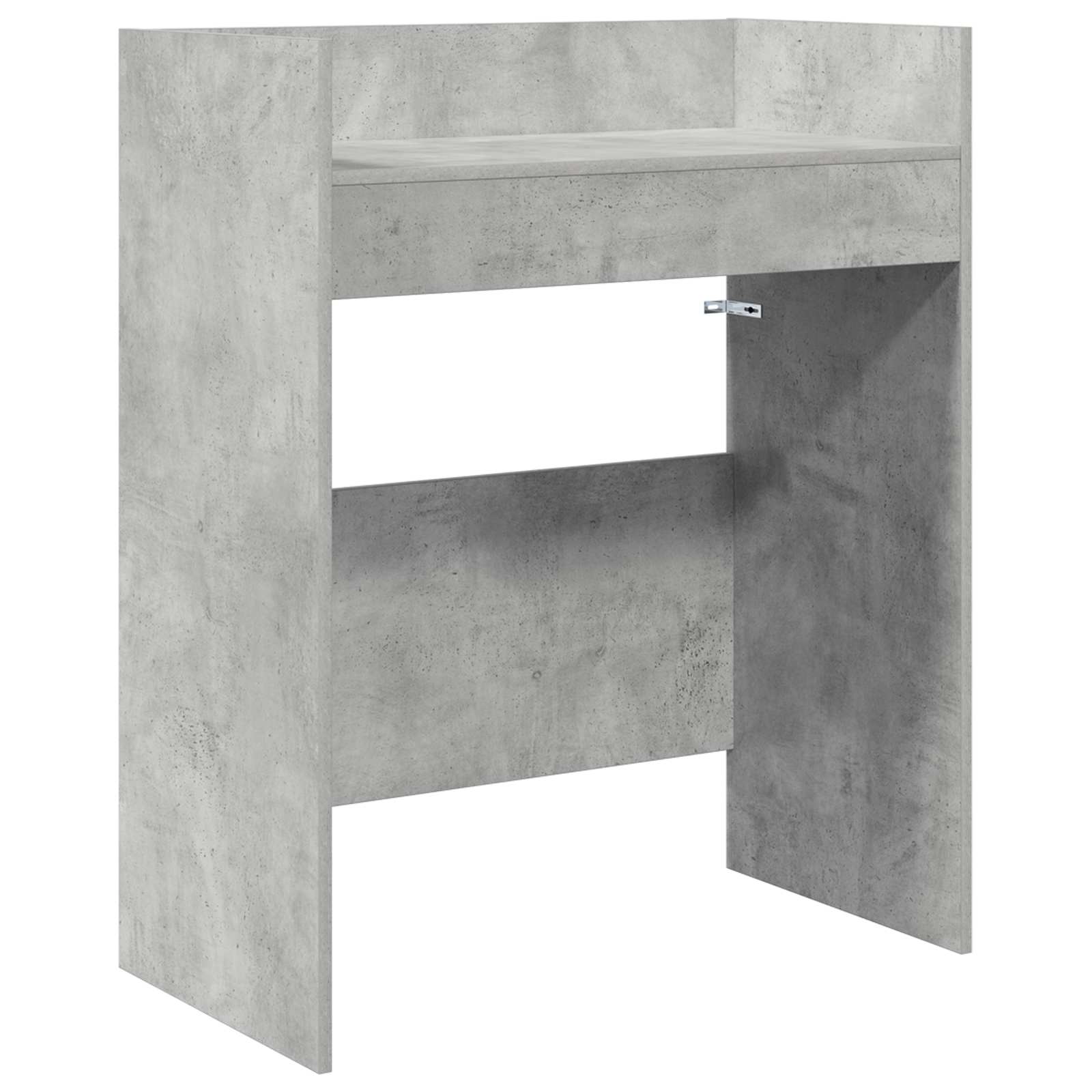 vidaXL DJ Table Concrete Grey 102 x 45 x 102 cm Engineered Wood 2