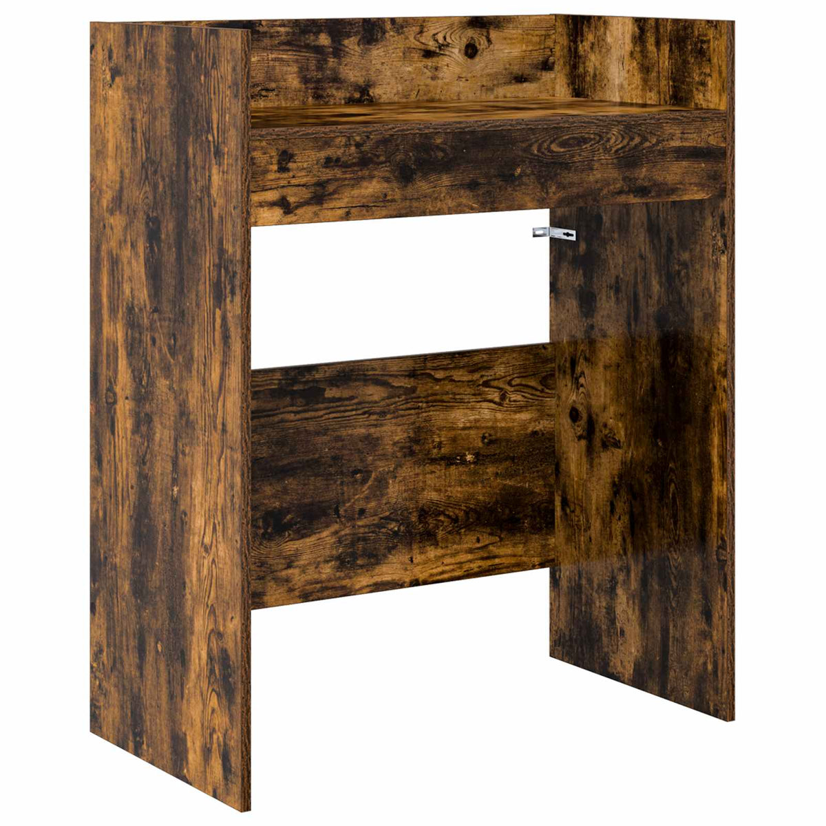 DJ Table Engineered Wood 102 x 45 x 102 cm Smoked oak