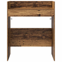 vidaXL DJ Table Old Wood 102 x 45 x 102 cm Engineered Wood 4
